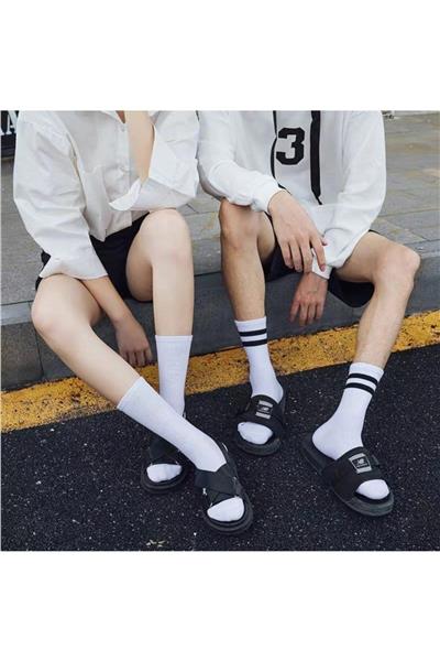 Unisex 7'li Düz-çizgili Tenis Model