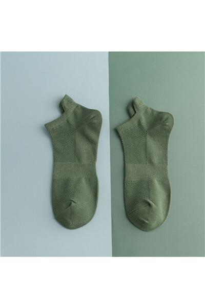 Unisex Spor Patik Renkli 10 Çift
