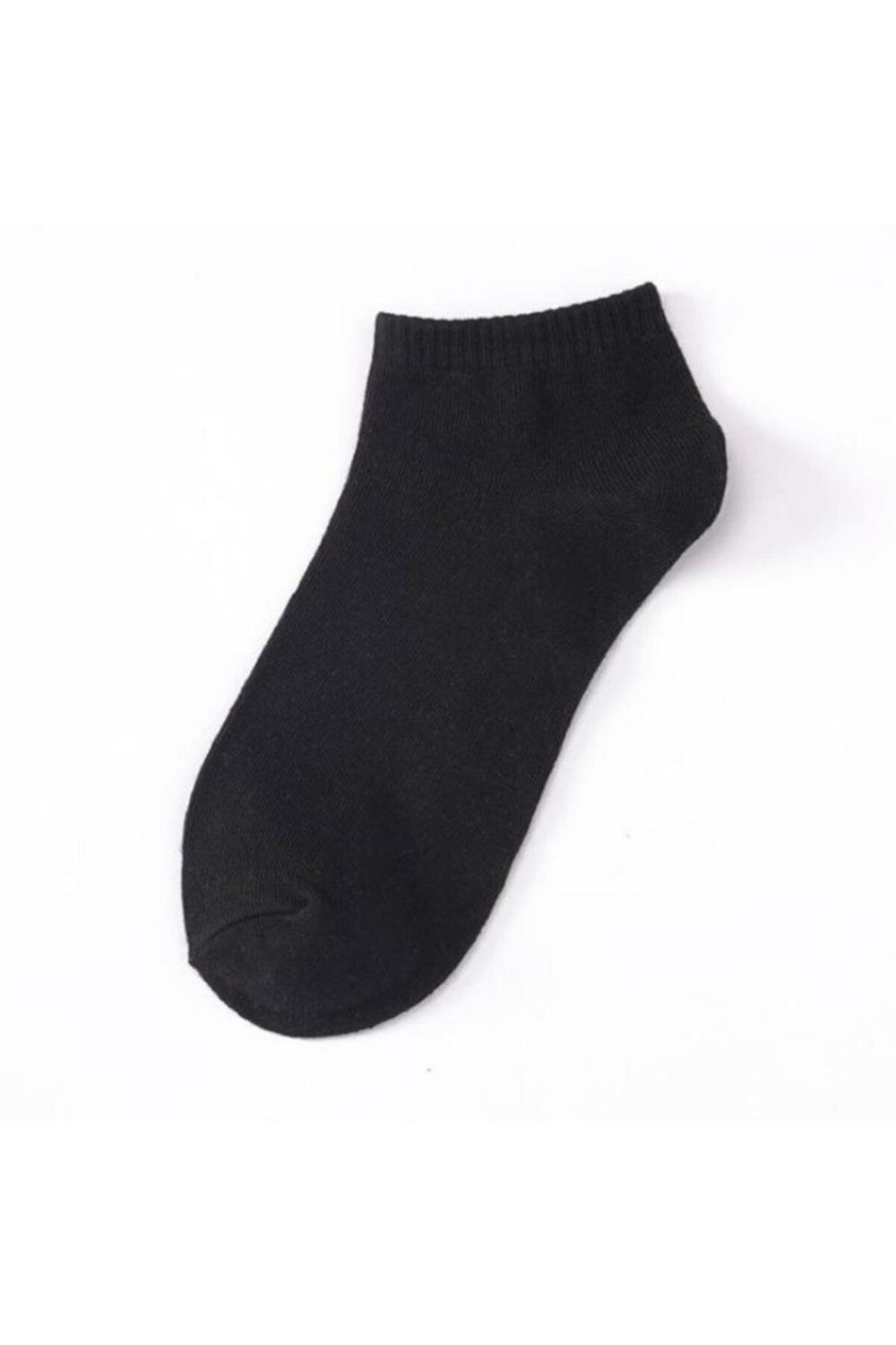 Unisex 5 Li Basic Patik Çorap