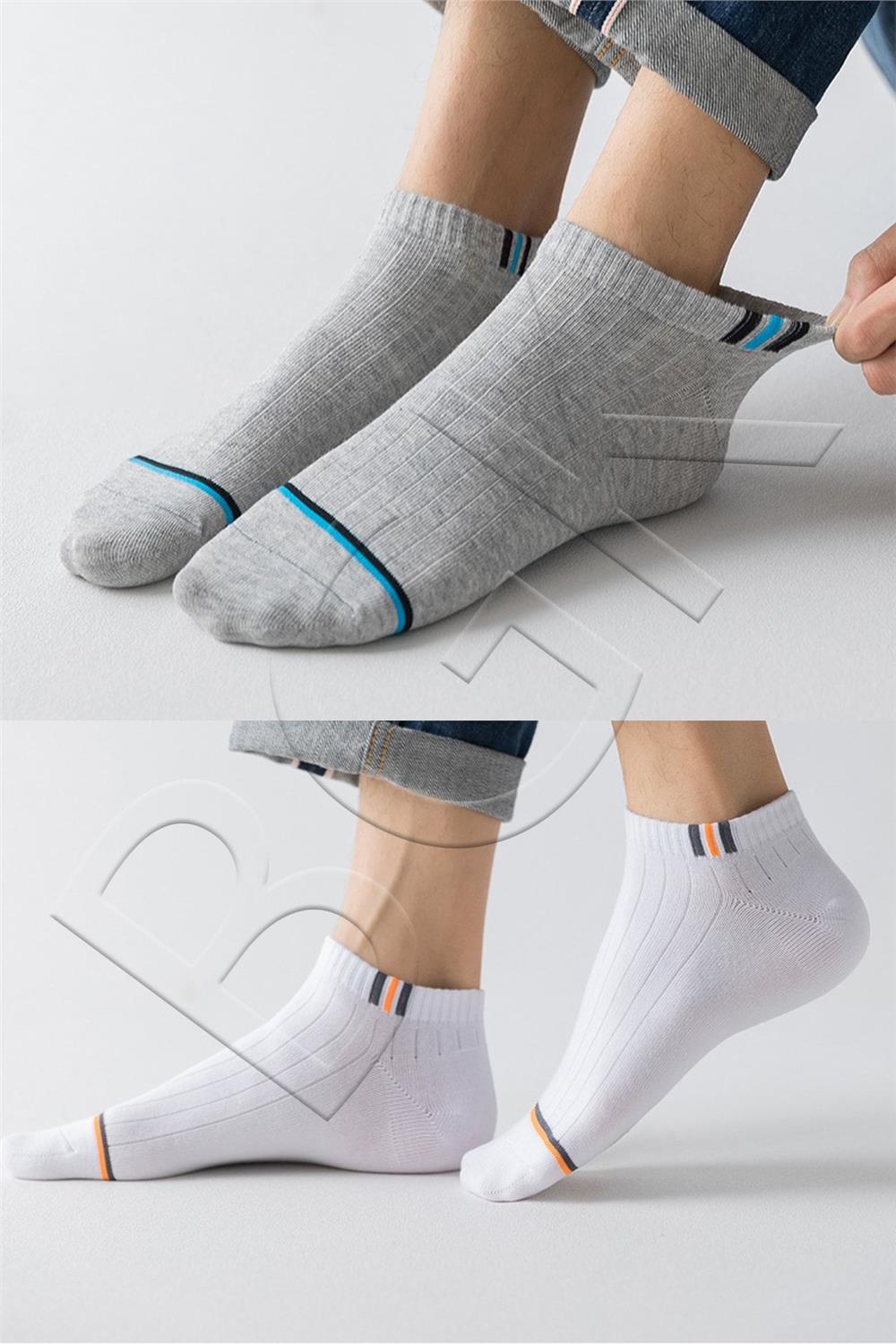 Unisex 5'li Sport Patik Çorap