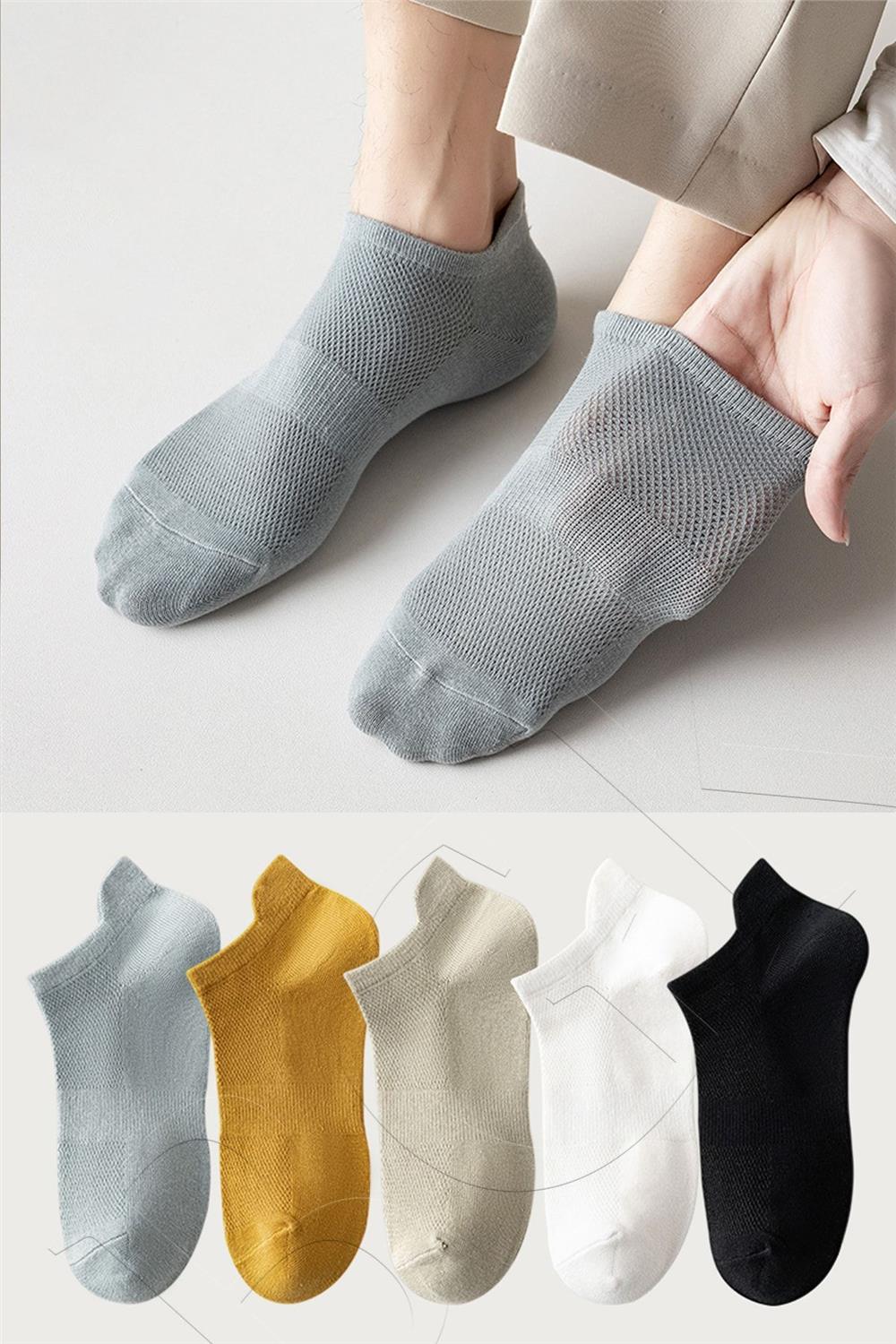 Unisex Spor Patik Renkli 5'li