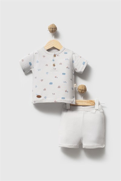 %100 Organik Pamuk Cute Toys 2'li takım
