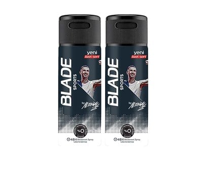 Blade X Merih Sports Deodorant 150 Ml x 2 Adet 
