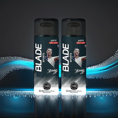 Blade X Merih Sports Deodorant 150 Ml x 2 Adet 