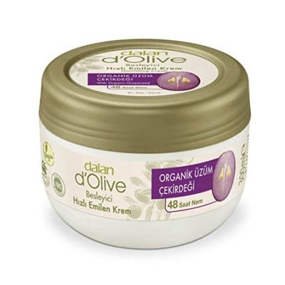 Dalan D'Olive Organik Üzüm Çekirdeği Krem 300 ml