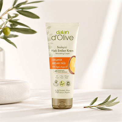 Dalan Organik Argan Yağı Özlü El Ve Vücut Kremi | 250 ml