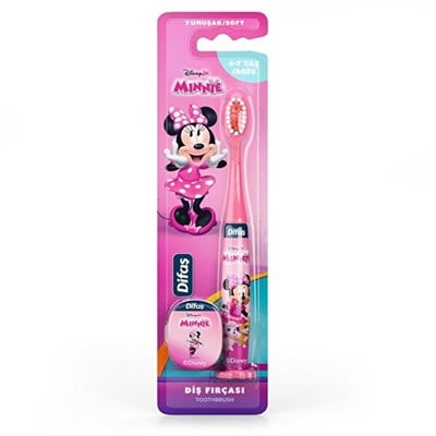 Difaş Minnie Mouse Yumuşak Kıllı Diş Fırçası 4-7 Yaş