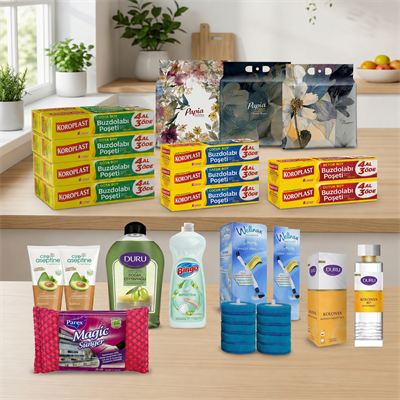 Duru, Koroplast & Parex Uyumlu Mega Ev Hijyen ve Temizlik Seti