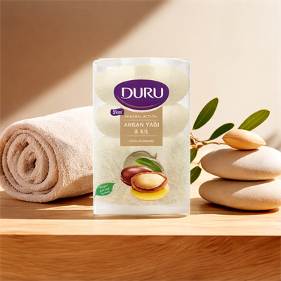 Duru Mineral Action Argan&Kil Güzellik Sabunu 400 Gr
