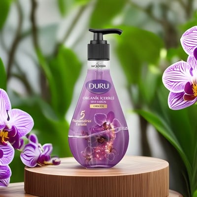 Duru Sıvı Sabun Organik İçerikli Orkide  500 ML