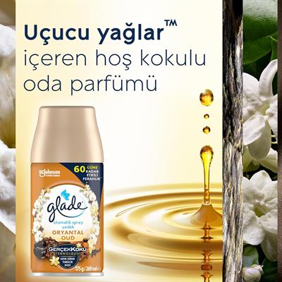Glade Otomatik Sprey Yedek Oryantal Oud, 269 ml