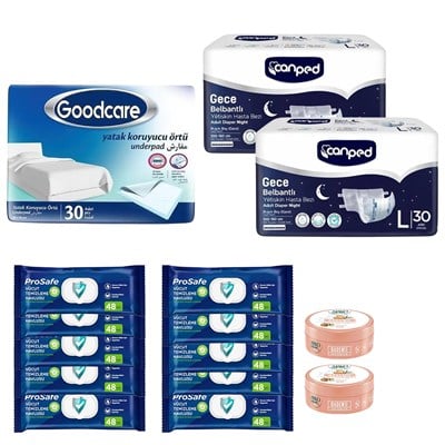 Goodcare, Canped ve Arko Gece Hasta Bakım ve Hijyen Avantaj Seti - 7 