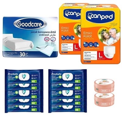 Goodcare, Canped ve Arko Hasta Bakım, Hijyen ve Nemlendirme Seti -2