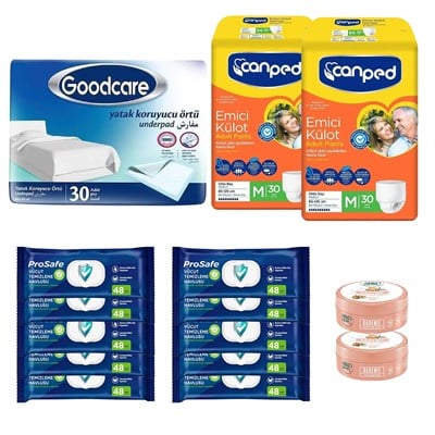 Goodcare, Canped ve Arko Hasta Bakım, Hijyen ve Nemlendirme Seti 