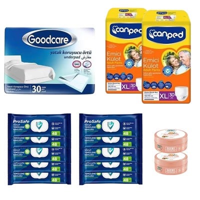Goodcare, Canped ve Arko Hasta Bakım, Hijyen ve Nemlendirme Seti -3