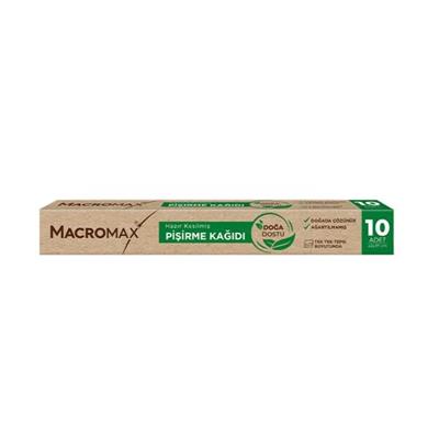 Macromax Pişirme Kağıdı Hazır Kesilmiş Doğa Dostu 10lu 