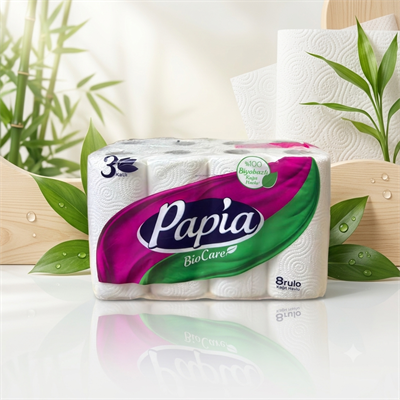 Papia Biocare Kağıt Havlu 8 Rulo
