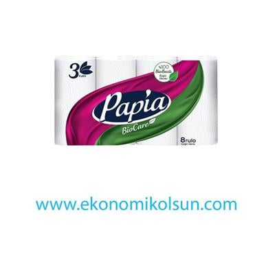 Papia Biocare Kağıt Havlu 8 Rulo