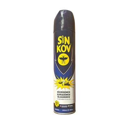 Sinkov Sivrisinek Karasinek Öldürücü  Aerosol Sprey 300 Ml