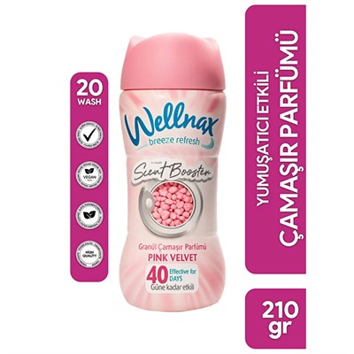 Wellnax Granül Çamaşır Parfümü Pink Velvet 210 gr