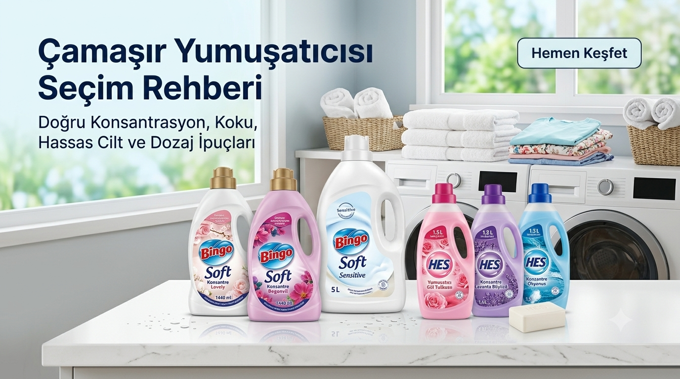 Çamaşır yumuşatıcısı ne işe yarar, gerçekten gerekli mi?