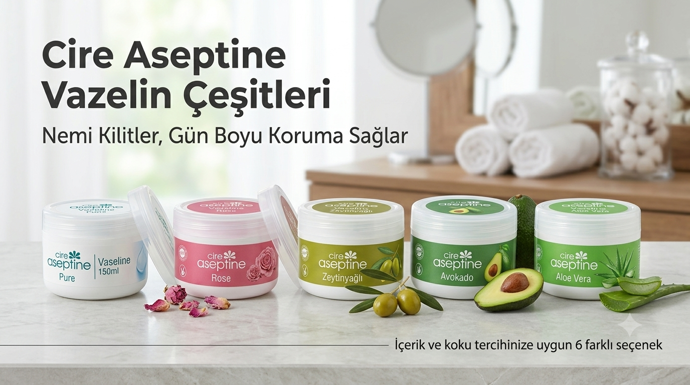 Vazelin nedir? (petrolatum / oklüzif nemlendirici)
