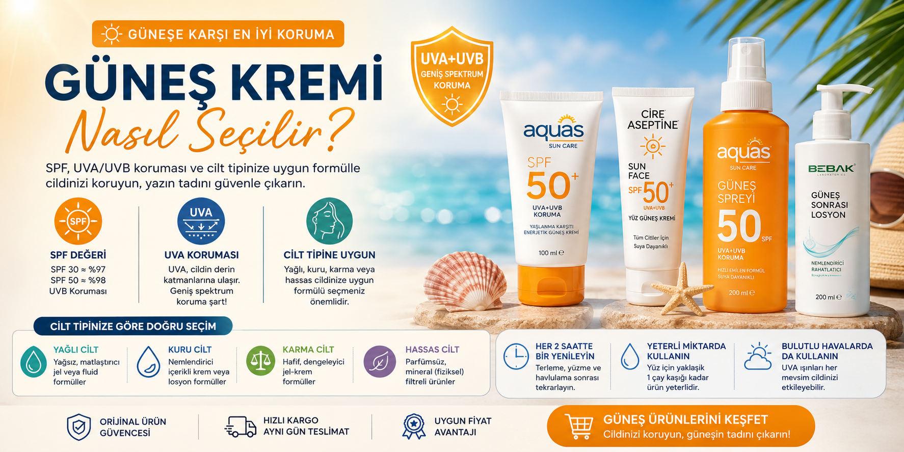 SPF nedir ve hangi faktörü seçmek gerekir?