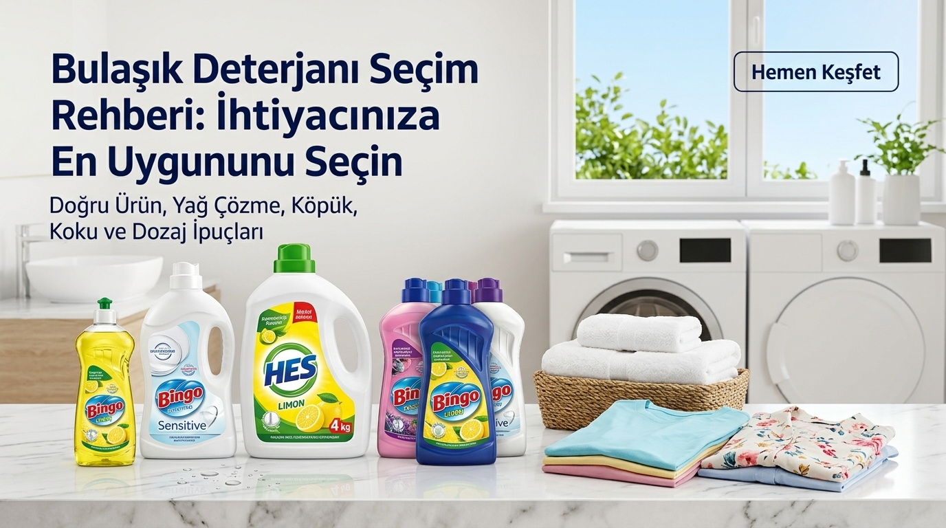 Elde Bulaşık Deterjanı Nasıl Seçilir? Rehber