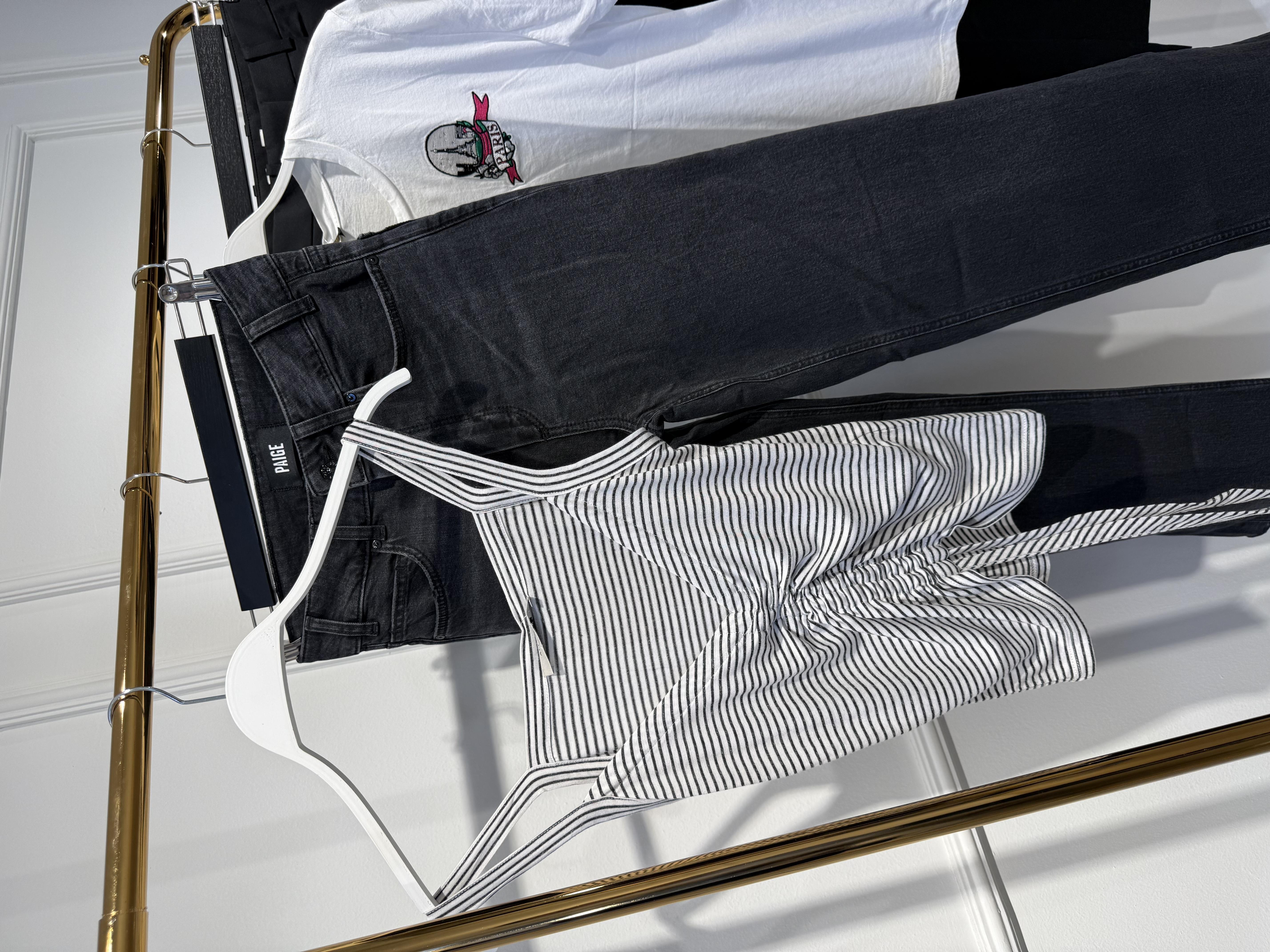 Çizgili Büzgülü Askılı Crop Atlet