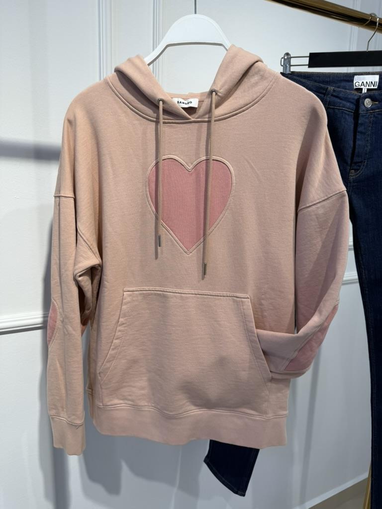 Kalp Detaylı Sweatshirt