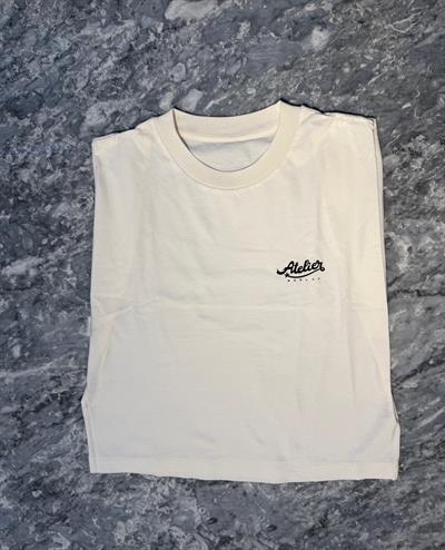 Atelier Replay Logolu Beyaz T-shirt