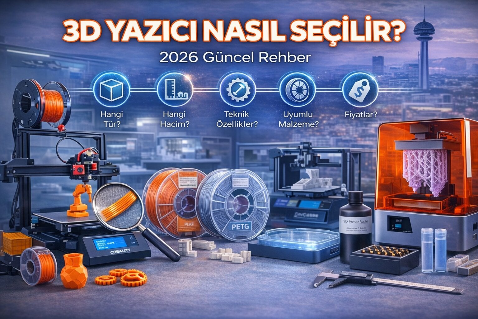 3D Yazıcı Nasıl Seçilir? 2026 Güncel Rehber