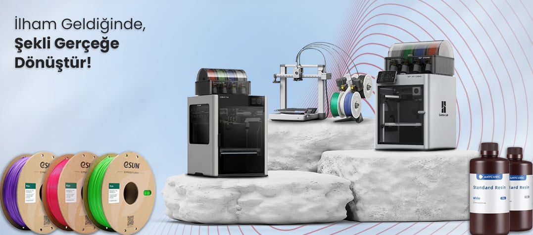 3D YAZICI - ANKARA - 3D BASKI HİZMETİ - BAMBU LAB ANKARA