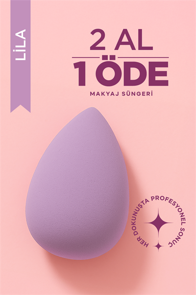 Ultra Soft Makyaj Süngeri Lila