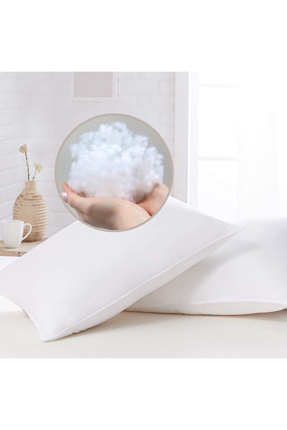 2 Adet 1.kalite Silikon Elyaf Yastık 50x70 Ebatlarında