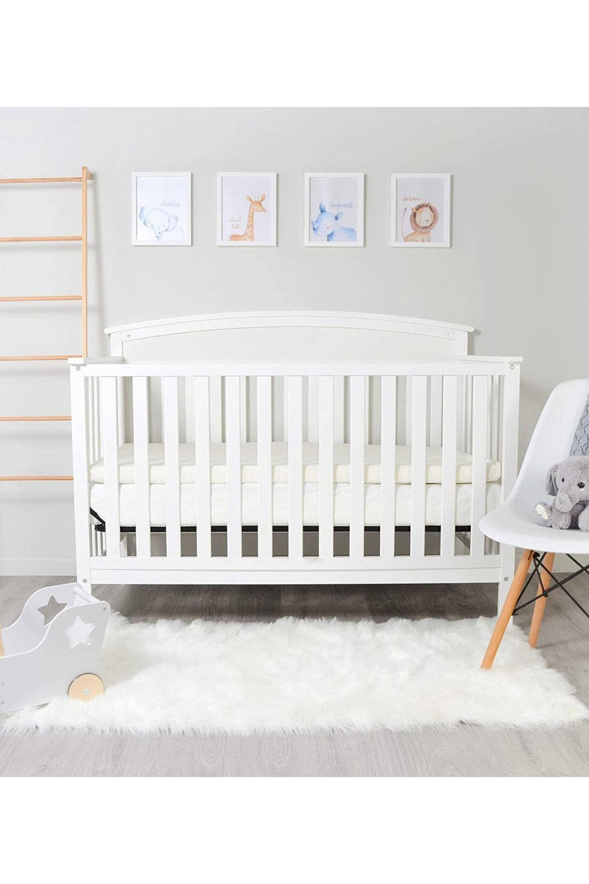 Alezli Visco Bebek Yatak Pedi Uyku Pedi Beşik Yatak Pedi 50x100