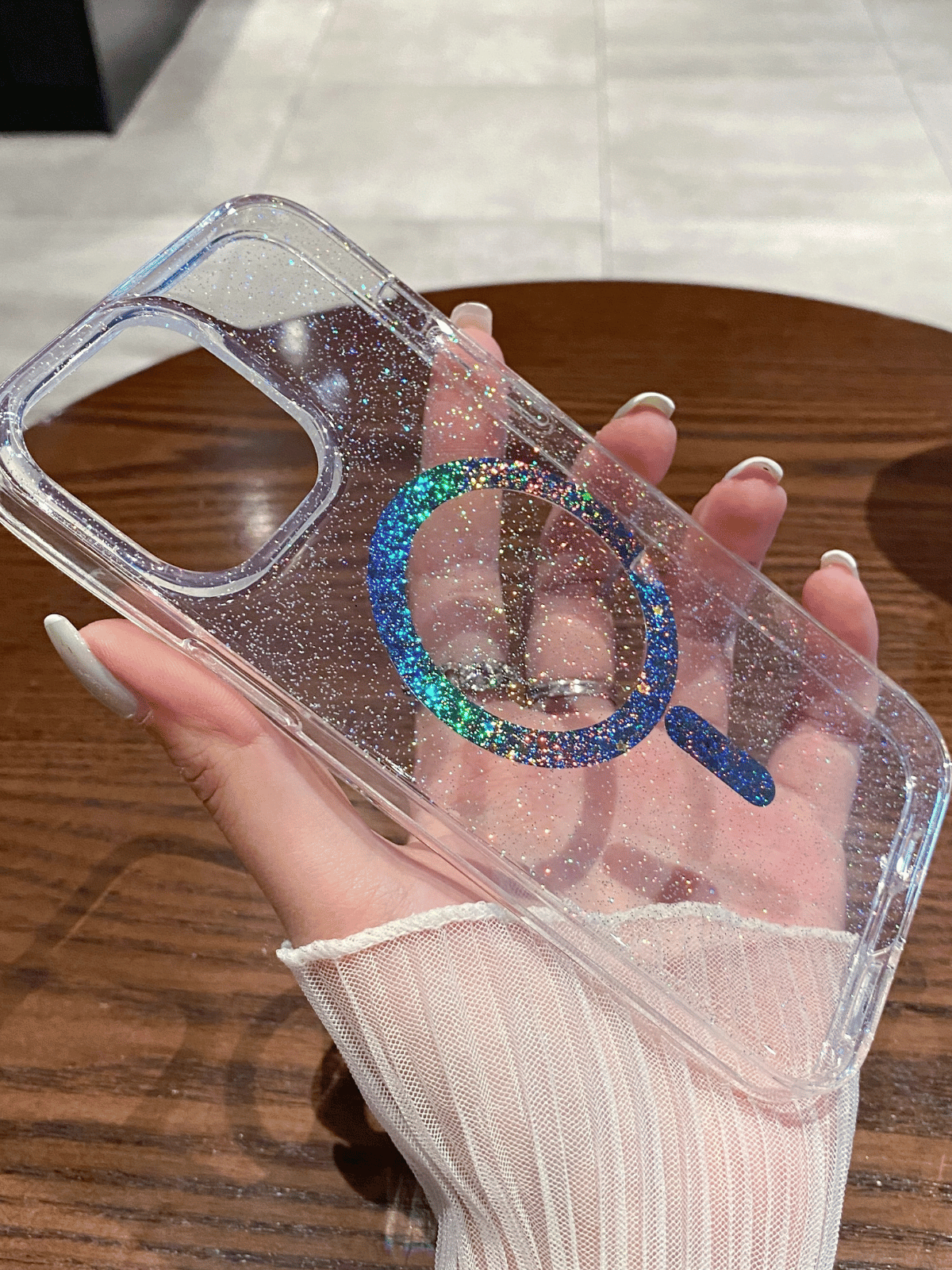 GlitterGuard Magsafe Iphone Kılıfı