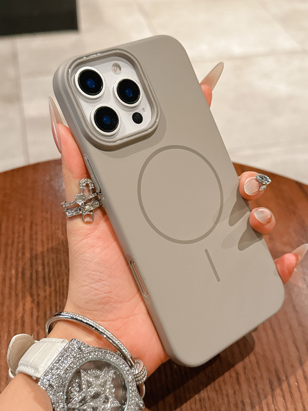 MagCore Magsafe Iphone Kılıfı Grey