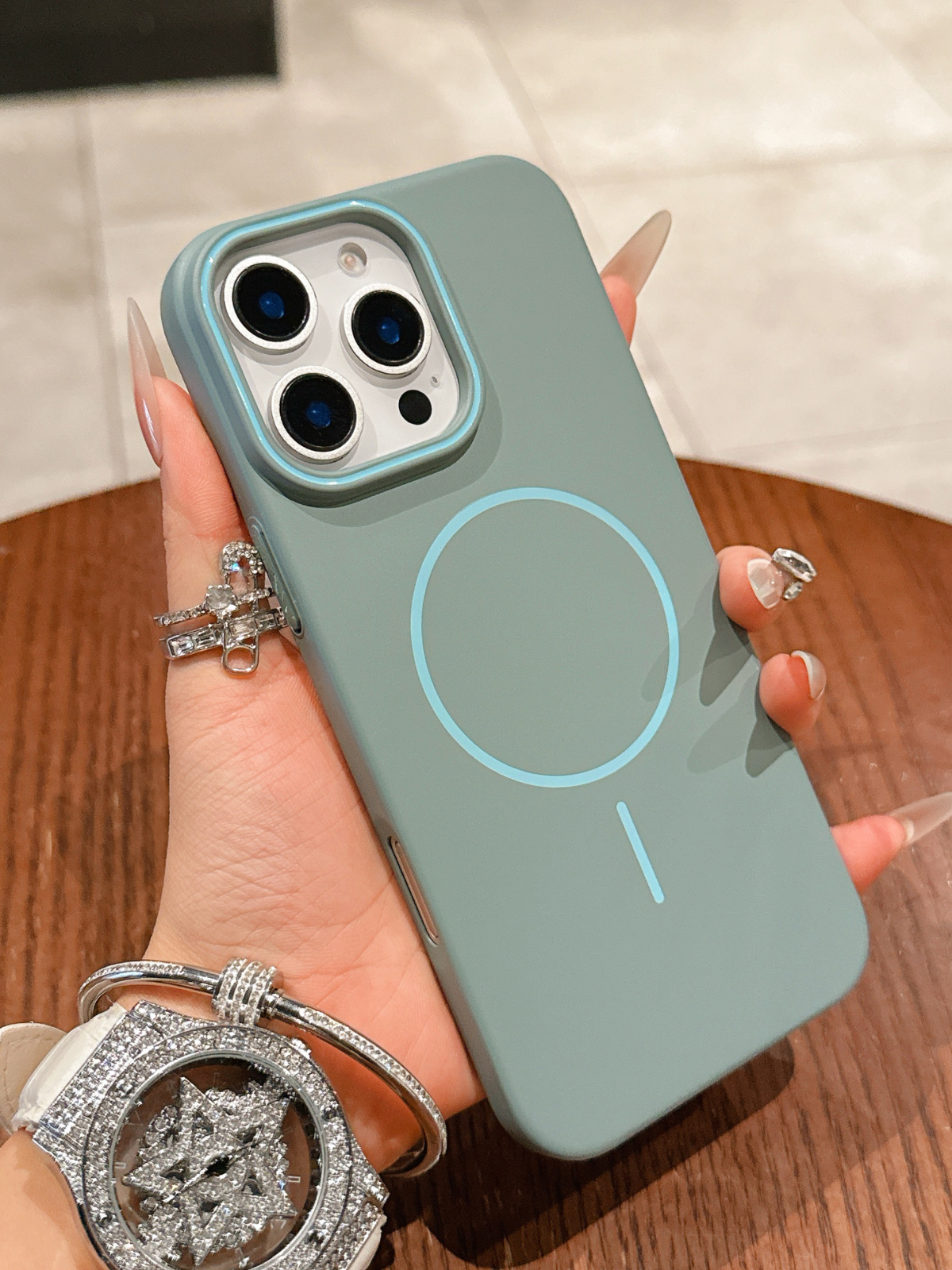 MagCore Magsafe Iphone Kılıfı Navy