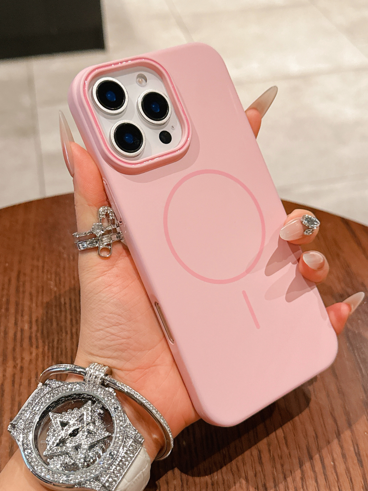 MagCore Magsafe Iphone Kılıfı Pink