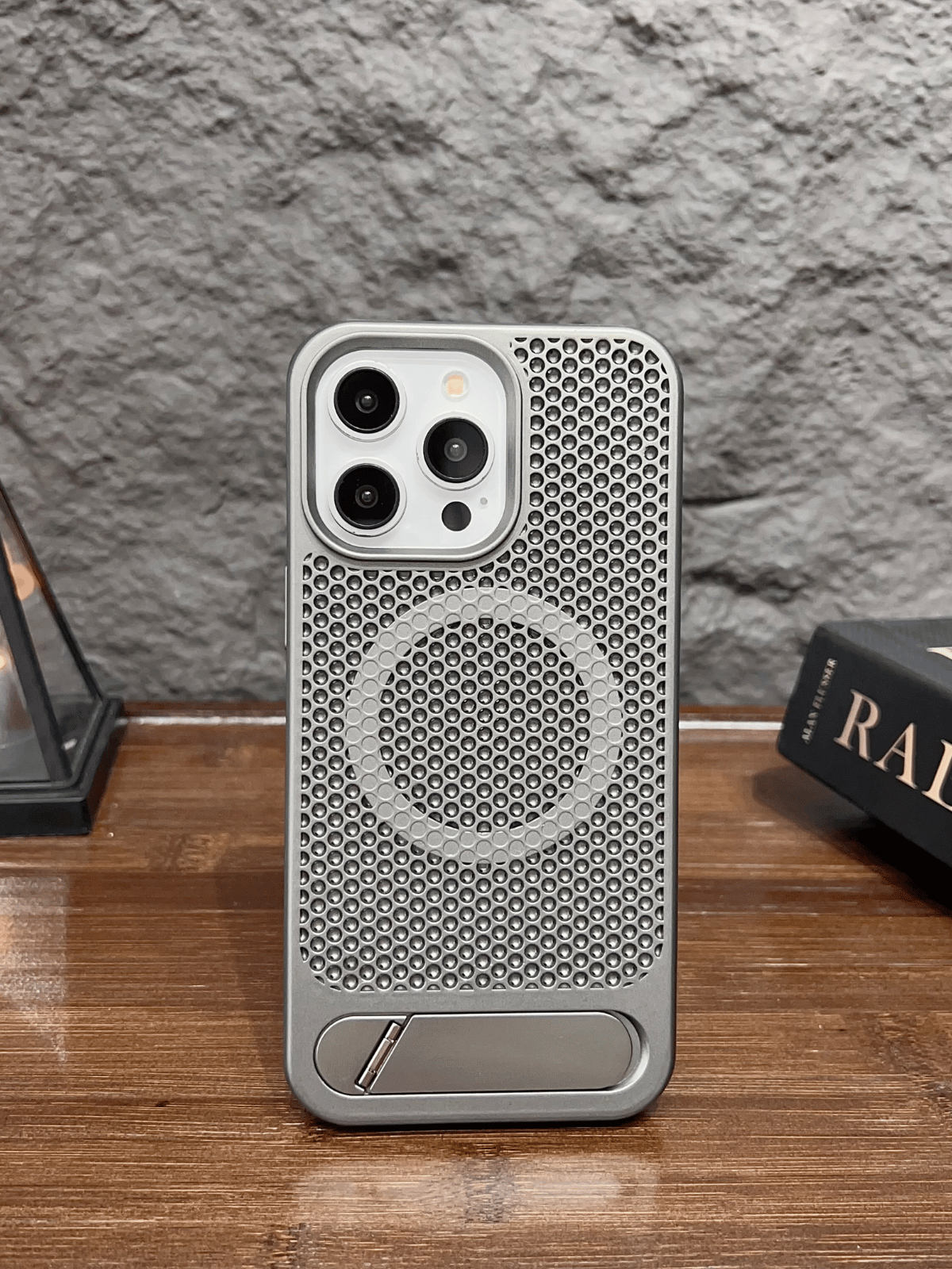 MagStand Grey Iphone Kılıfı