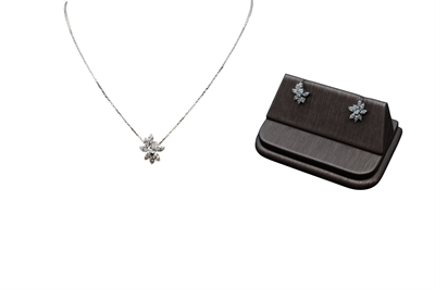1,87 KARAT ÇİÇEK TASARIM PIRLANTA SET