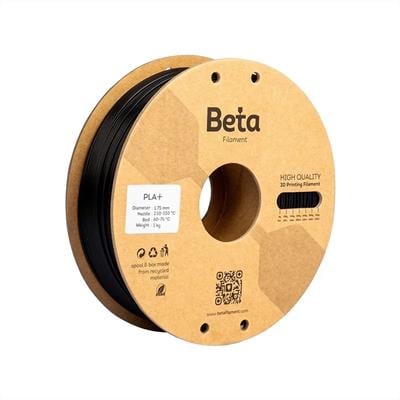 Beta PLA Plus Filament Siyah 1.75mm 1Kg