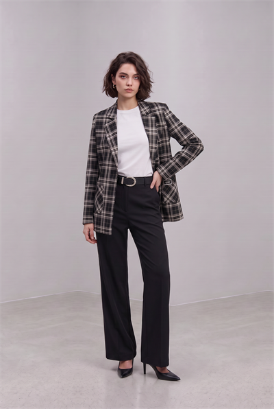 Kareli Blazer Ceket