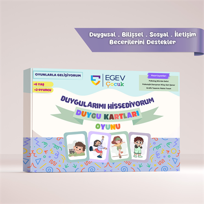Duygularımı Hissediyorum Duygu Kartları