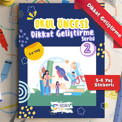 Okul Öncesi Dikkat Geliştirme Serisi-2