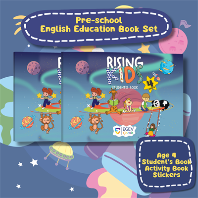 Rising Kids 4 Years Book Set