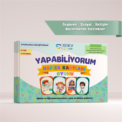 Yapabiliyorum Hafıza Oyun Kartları