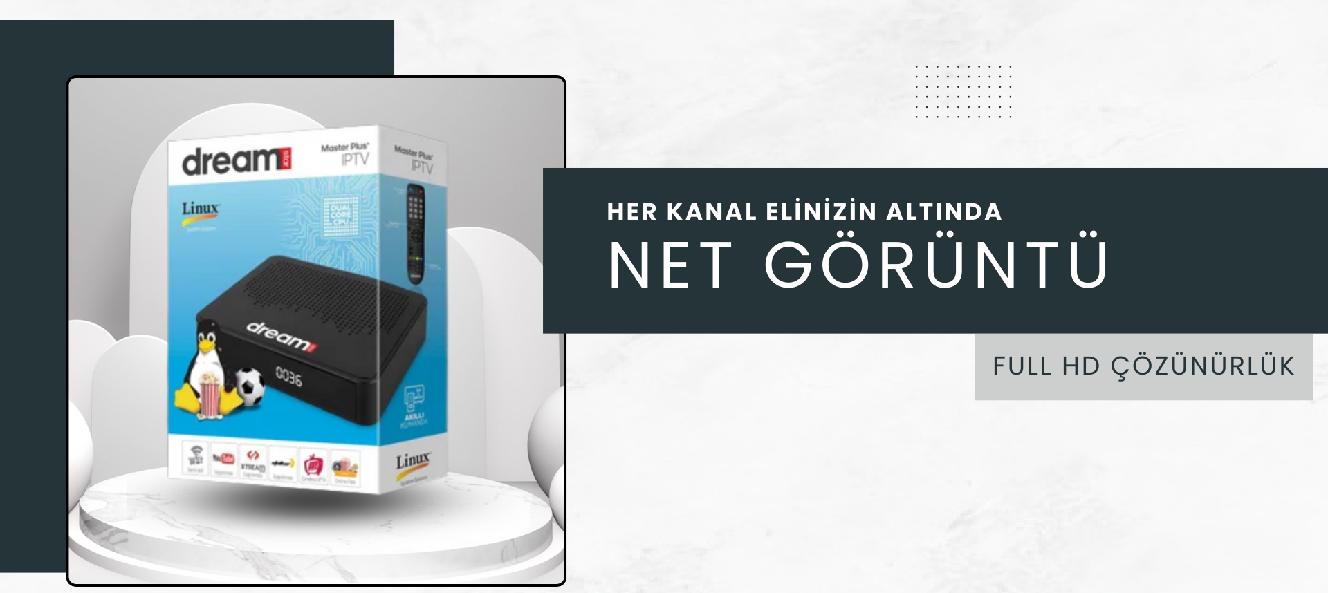 Dreamstar Master Plus+ Uydu Alıcı