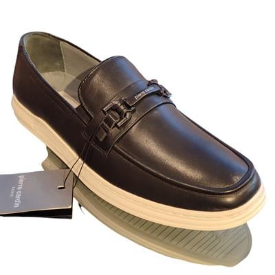 Pierre Cardin Premium Erkek Klasik & Spor Kombin Deri Ayakkabı-Siyah